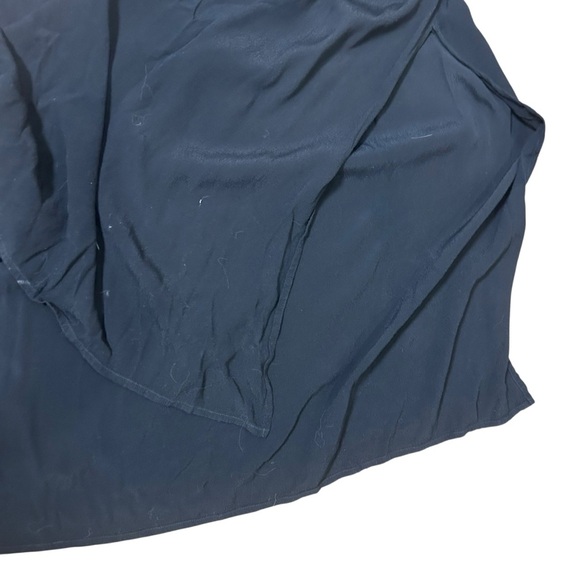 XCVI black rayon Maxi sleeveless dress size large lagenlook grunge bohemian art - Picture 8 of 11